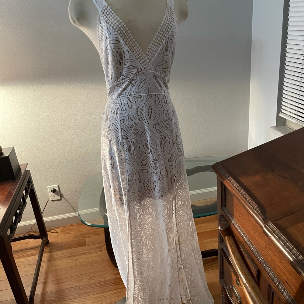 Sexy culture backless GUESS Los Angeles dress